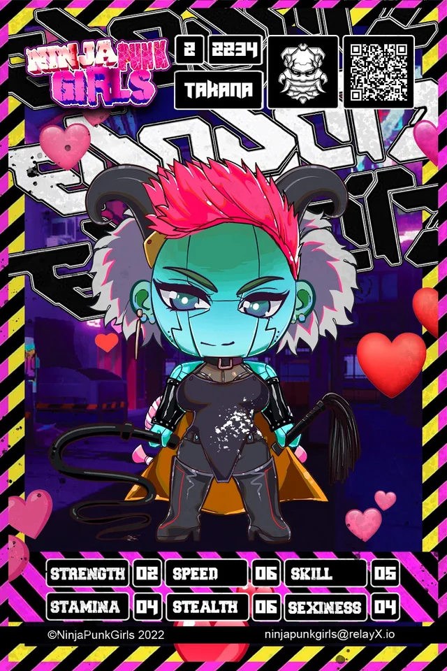 Original minted card #2234 Takana