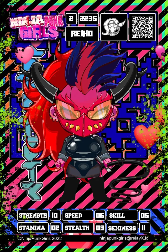 Original minted card #2235 Reiho