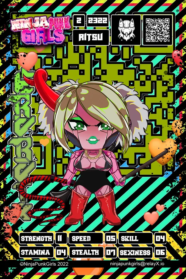 Original minted card #2322 Ritsu