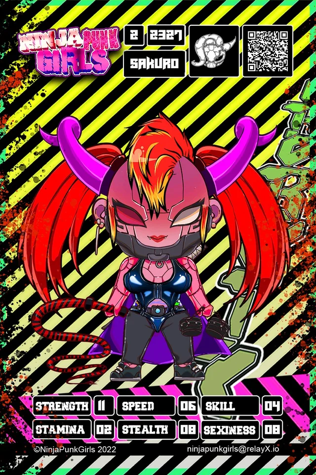 Original minted card #2327 Sakuro
