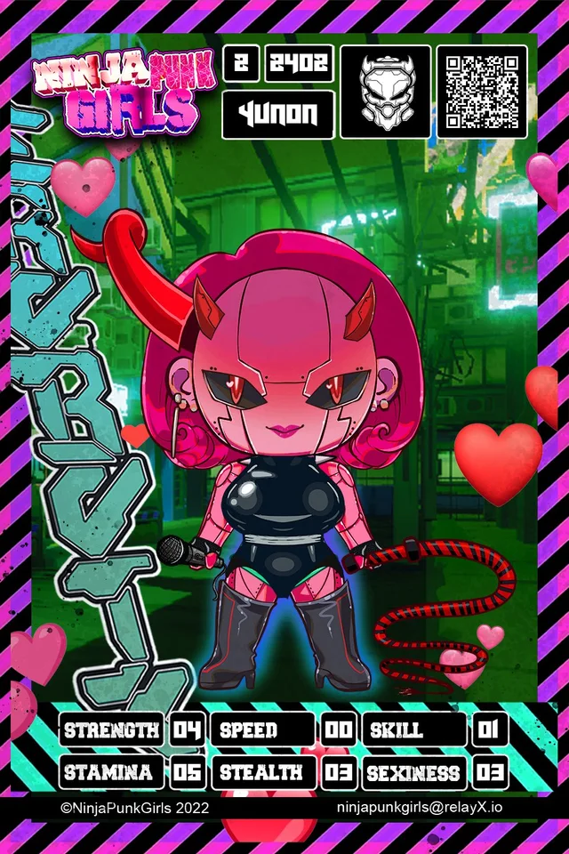 Original minted card #2402 Yunon