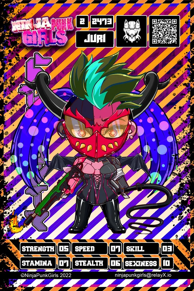 Original minted card #2473 Juri