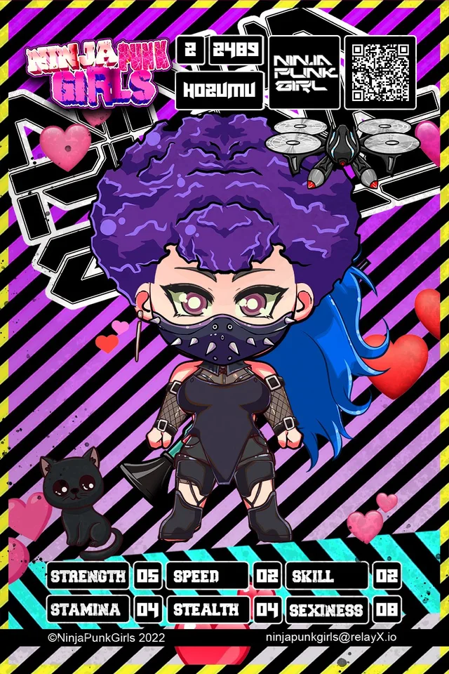 Original minted card #2489 Hozumu