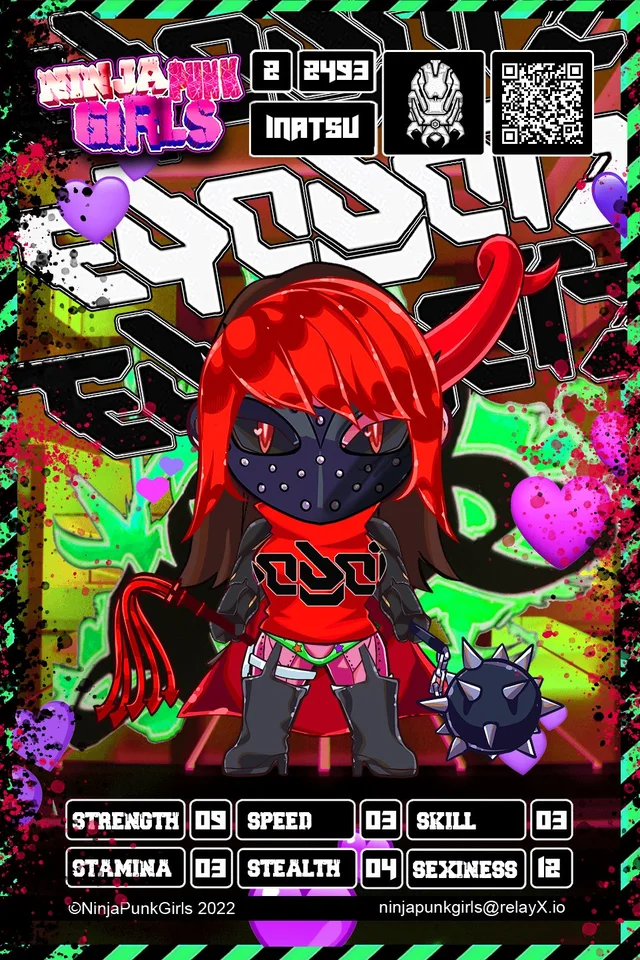 Original minted card #2493 Inatsu