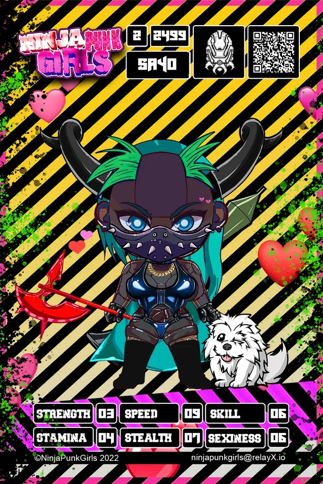 Original minted card #2499 Sayo