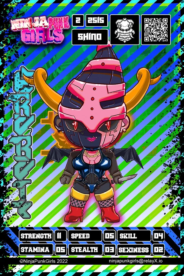 Original minted card #2515 Shino