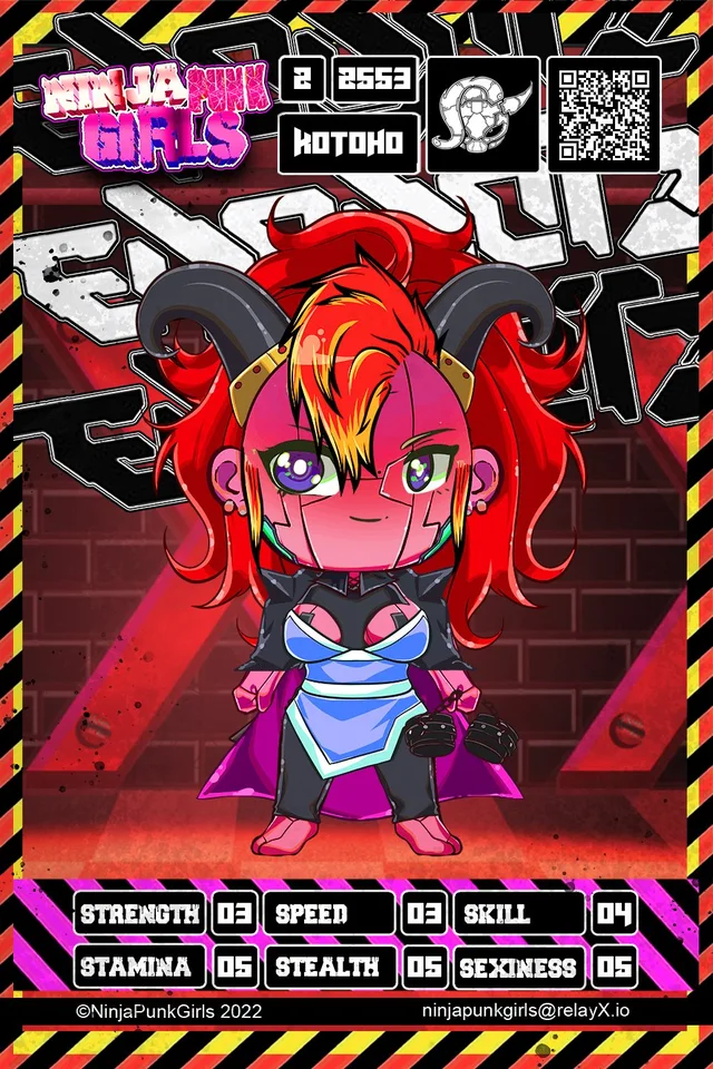Original minted card #2553 Kotoho
