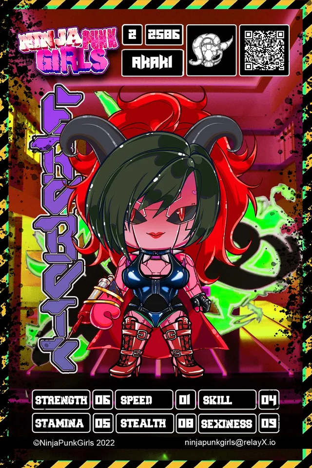 Original minted card #2586 Akaki