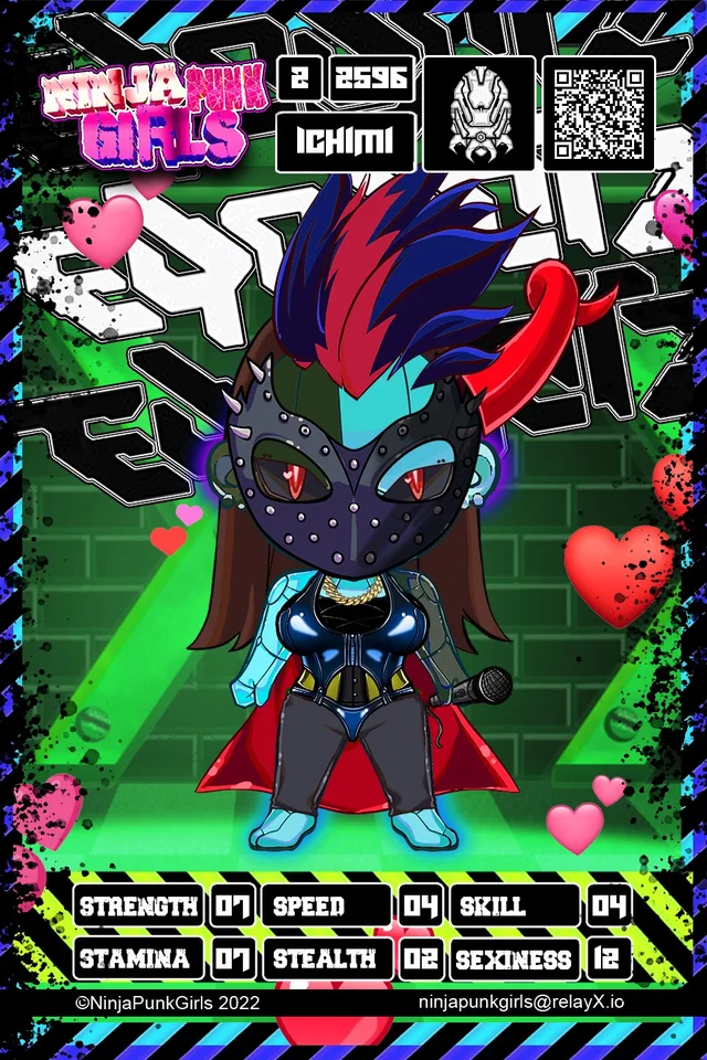 Original minted card #2596 Ichimi