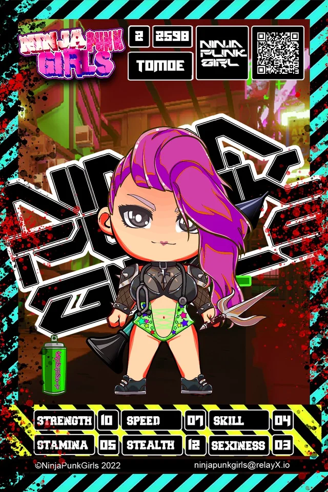 Original minted card #2598 Tomoe
