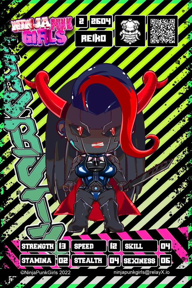 Original minted card #2604 Reiko