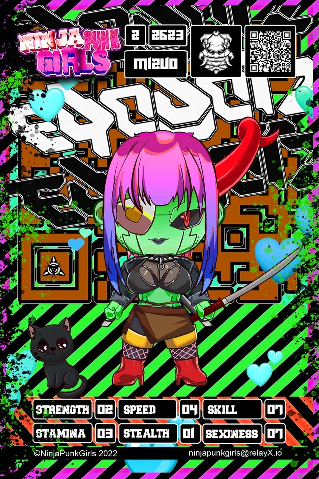 Original minted card #2623 Mizuo