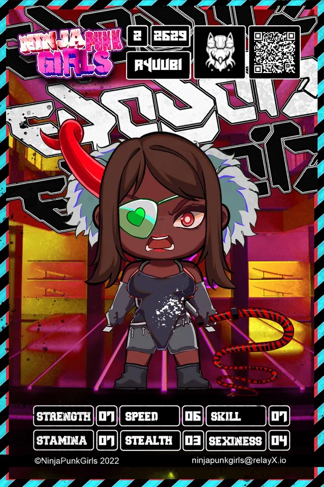 Original minted card #2629 Ryuubi