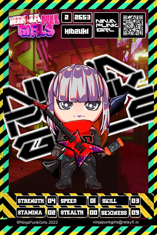 Original minted card #2653 Hidzuki