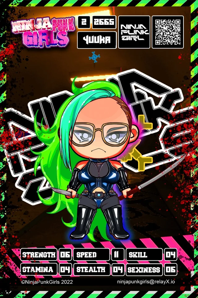 Original minted card #2665 Yuuka