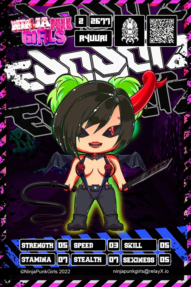 Original minted card #2677 Ryuuri