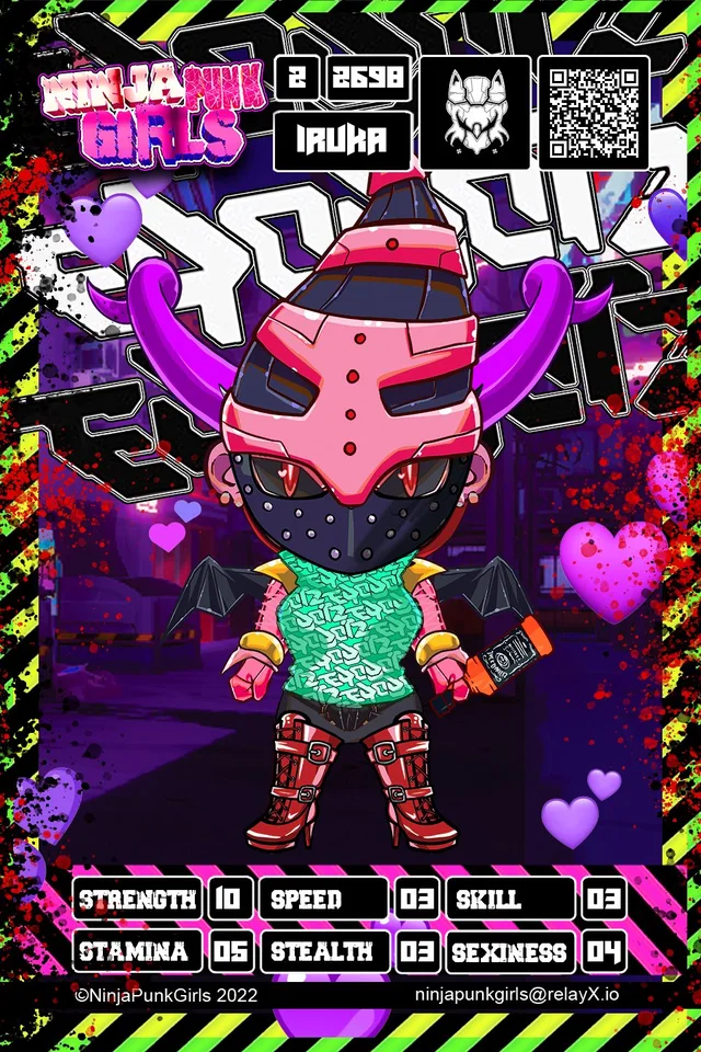Original minted card #2698 Iruka