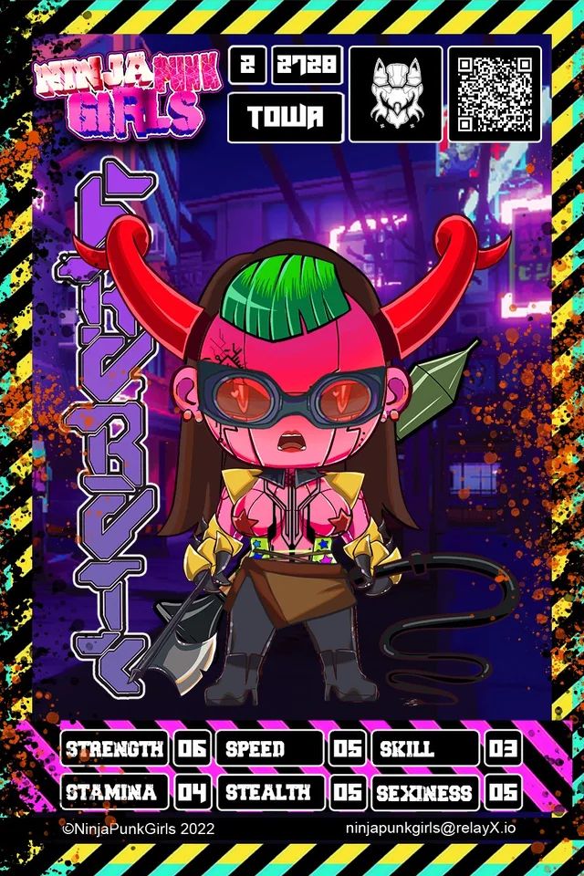 Original minted card #2728 Towa