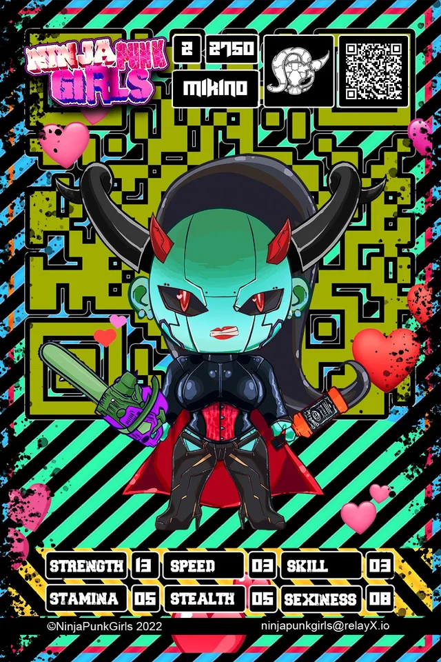 Original minted card #2750 Mikino