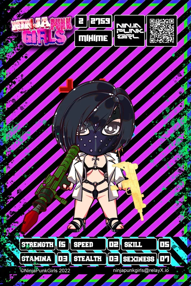 Original minted card #2759 Mihime
