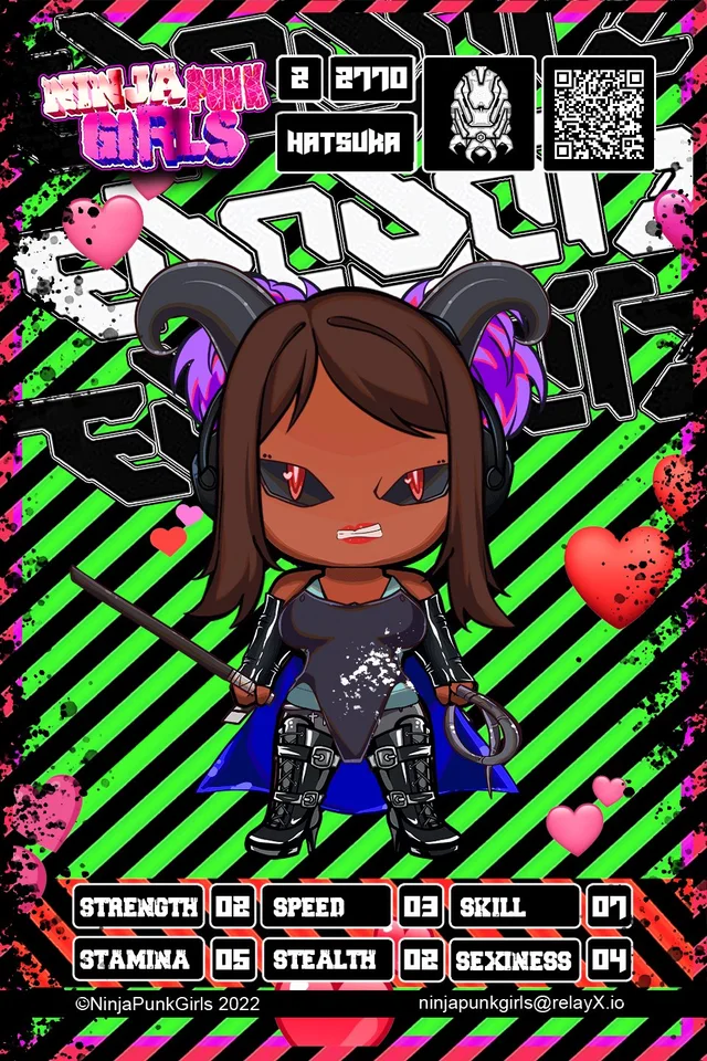 Original minted card #2770 Hatsuka