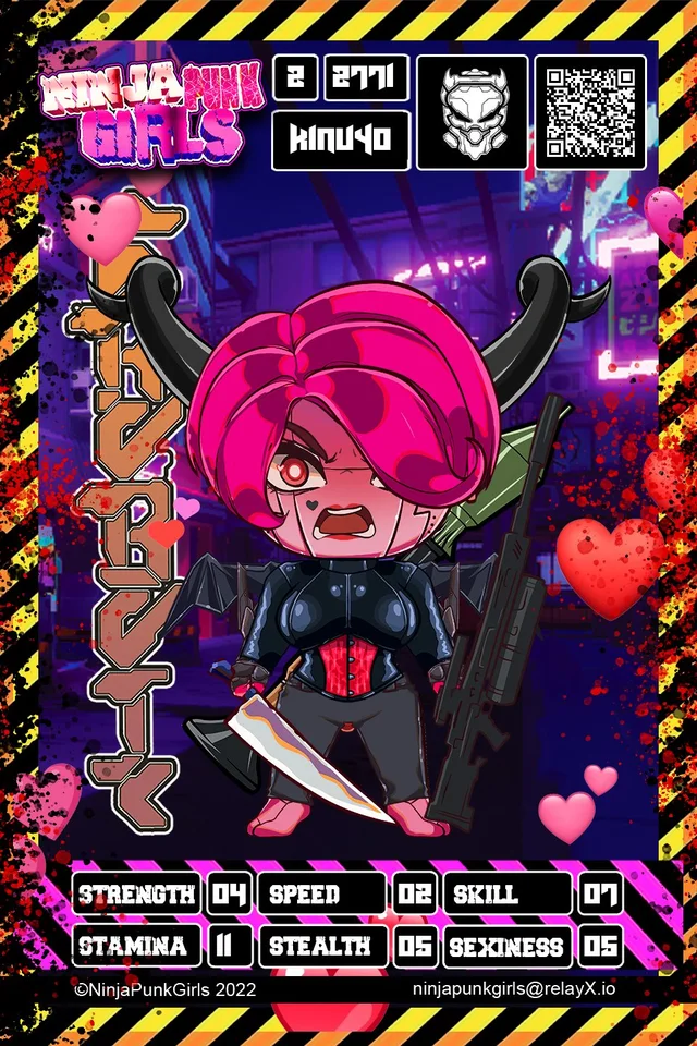 Original minted card #2771 Kinuyo