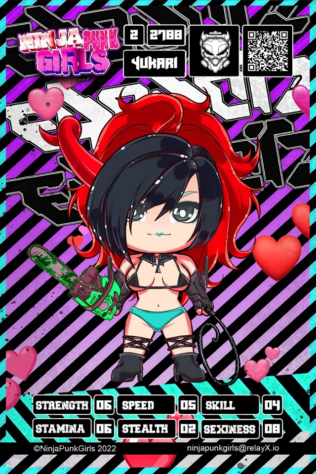 Original minted card #2788 Yukari