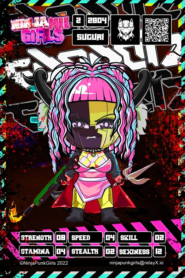 Original minted card #2804 Suguri
