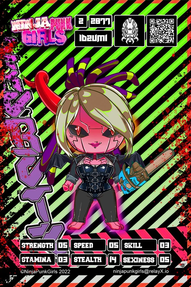 Original minted card #2877 Idzumi
