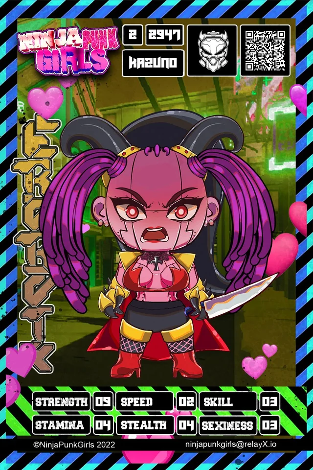 Original minted card #2947 Kazuno