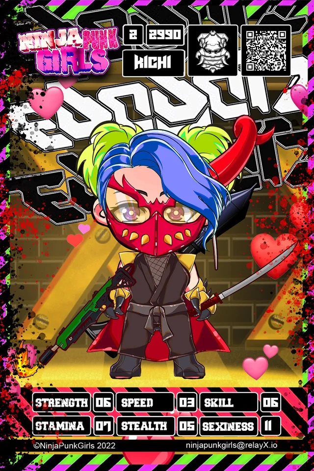 Original minted card #2990 Kichi