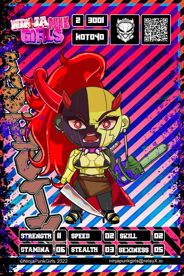 Original minted card #3001 Kotoyo