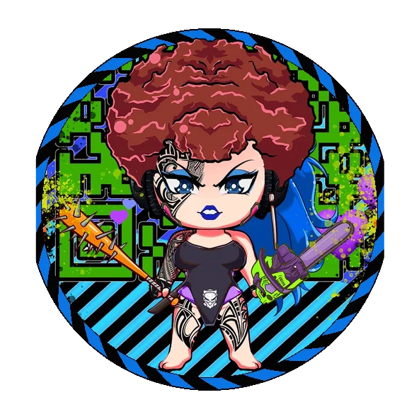 Asaki, avatar circle