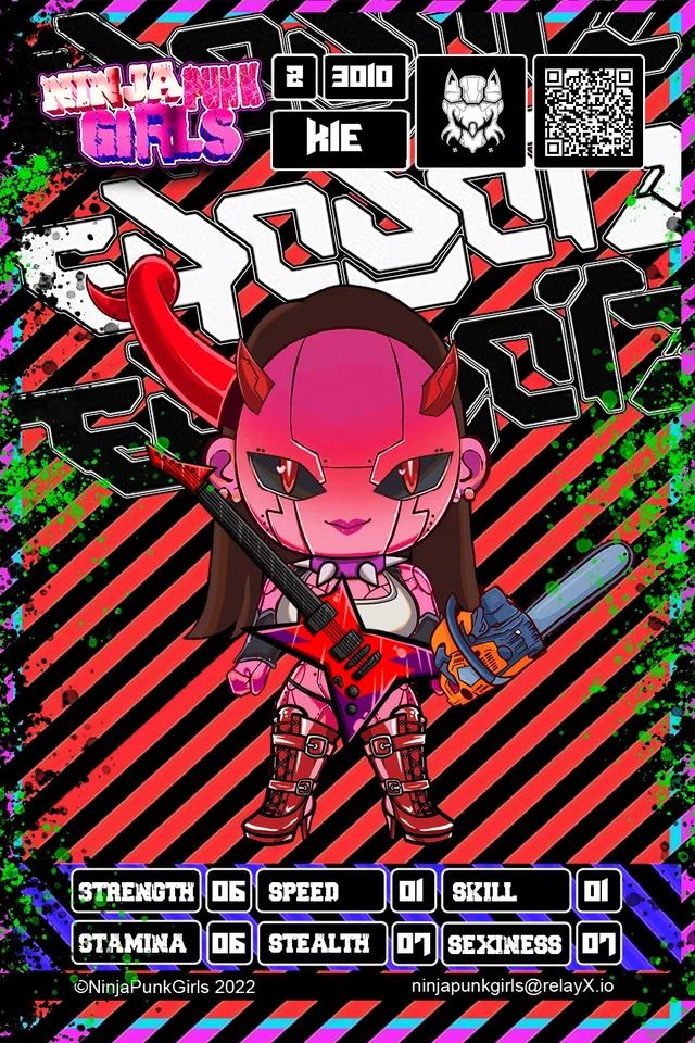 Original minted card #3010 Kie