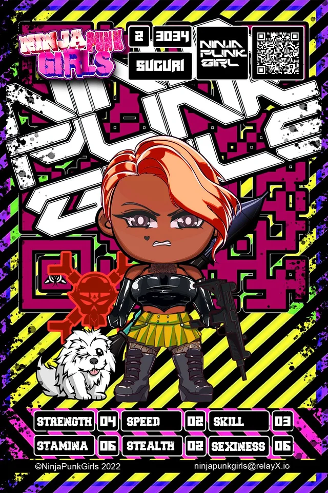 Original minted card #3034 Suguri