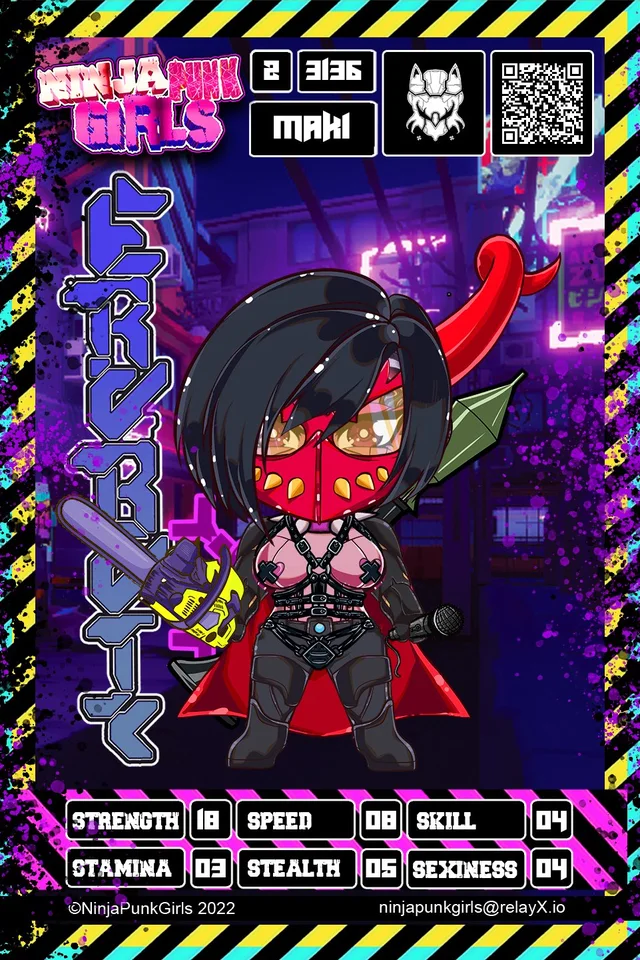 Original minted card #3136 Maki