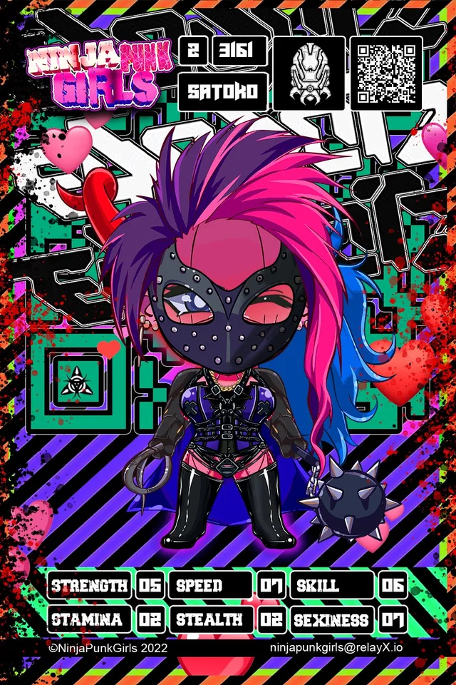 Original minted card #3161 Satoko