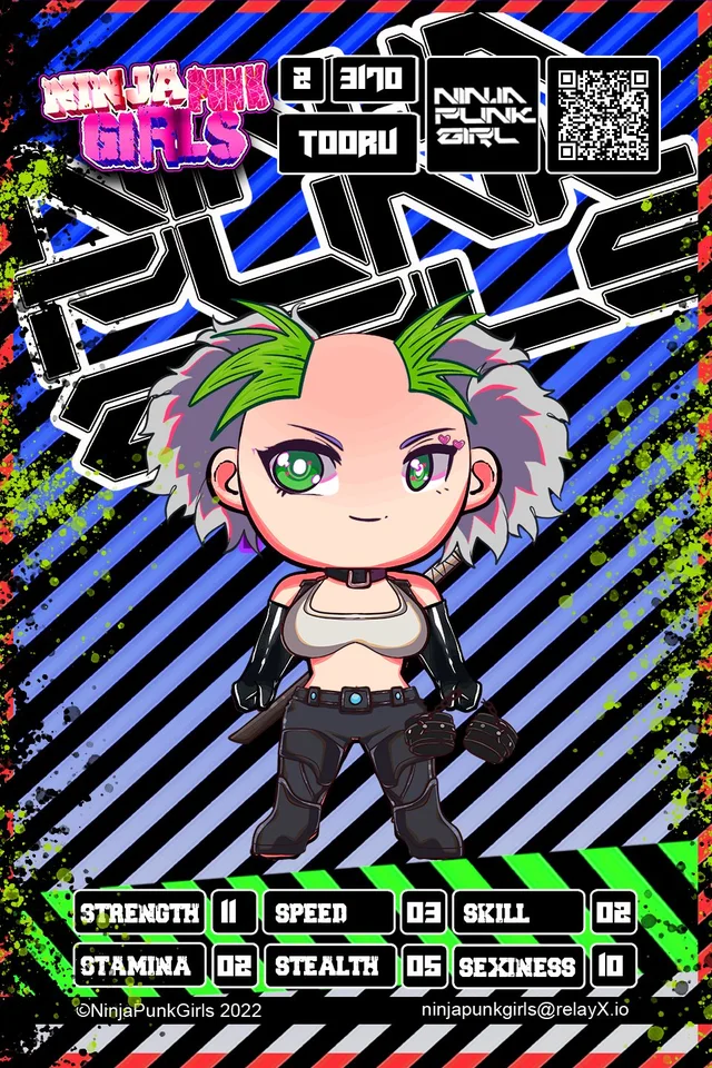 Original minted card #3170 Tooru
