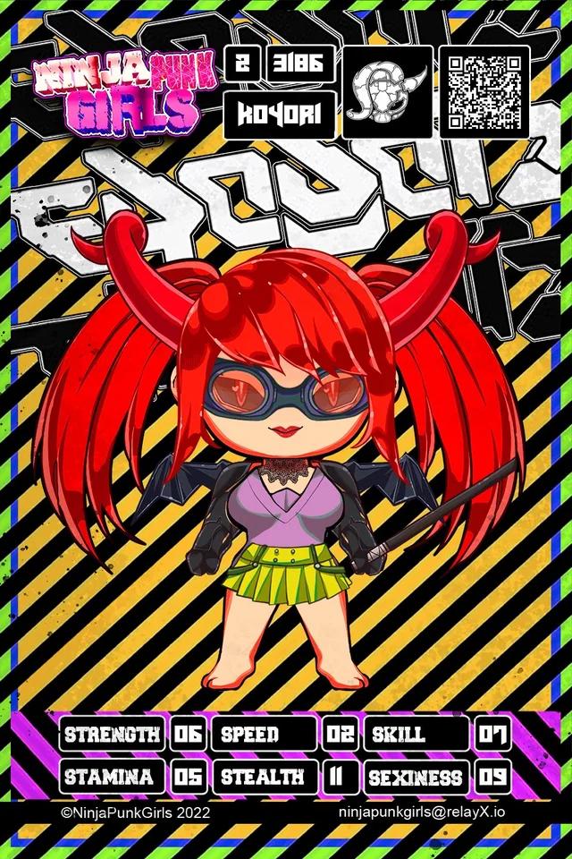 Original minted card #3186 Koyori