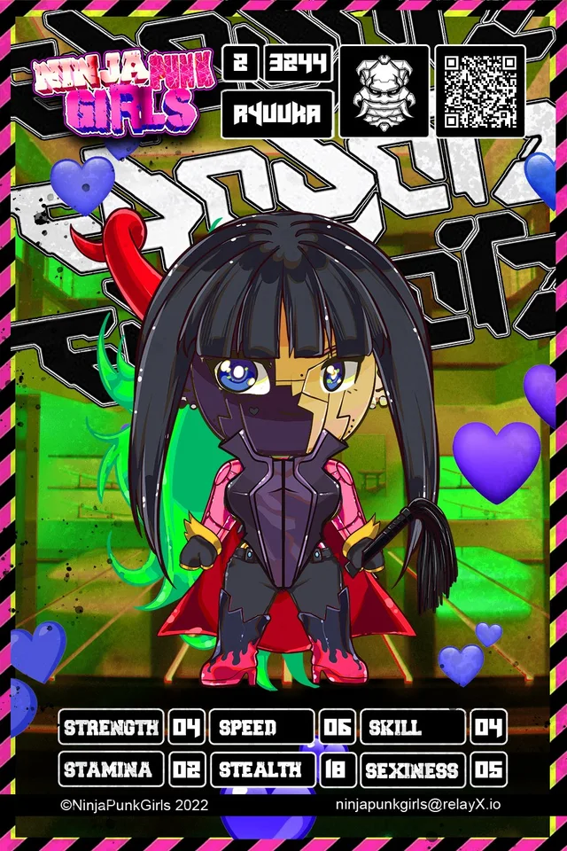 Original minted card #3244 Ryuuka
