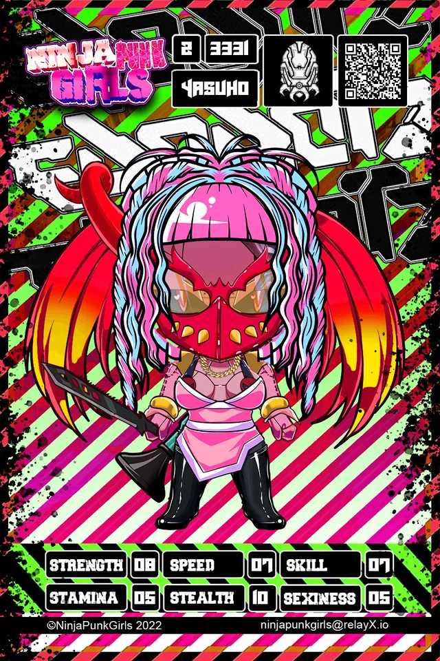 Original minted card #3331 Yasuho