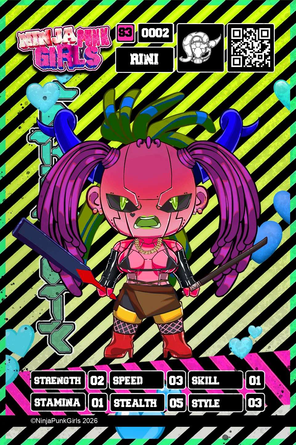 Rebuilt card #0002 Rini