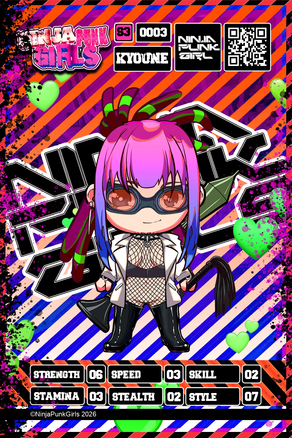 Rebuilt card #0003 Kyoune