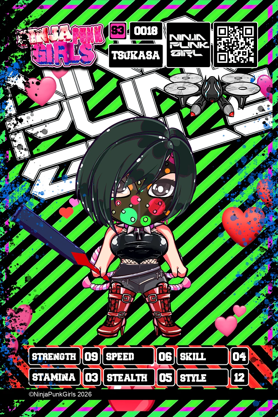 Rebuilt card #0018 Tsukasa