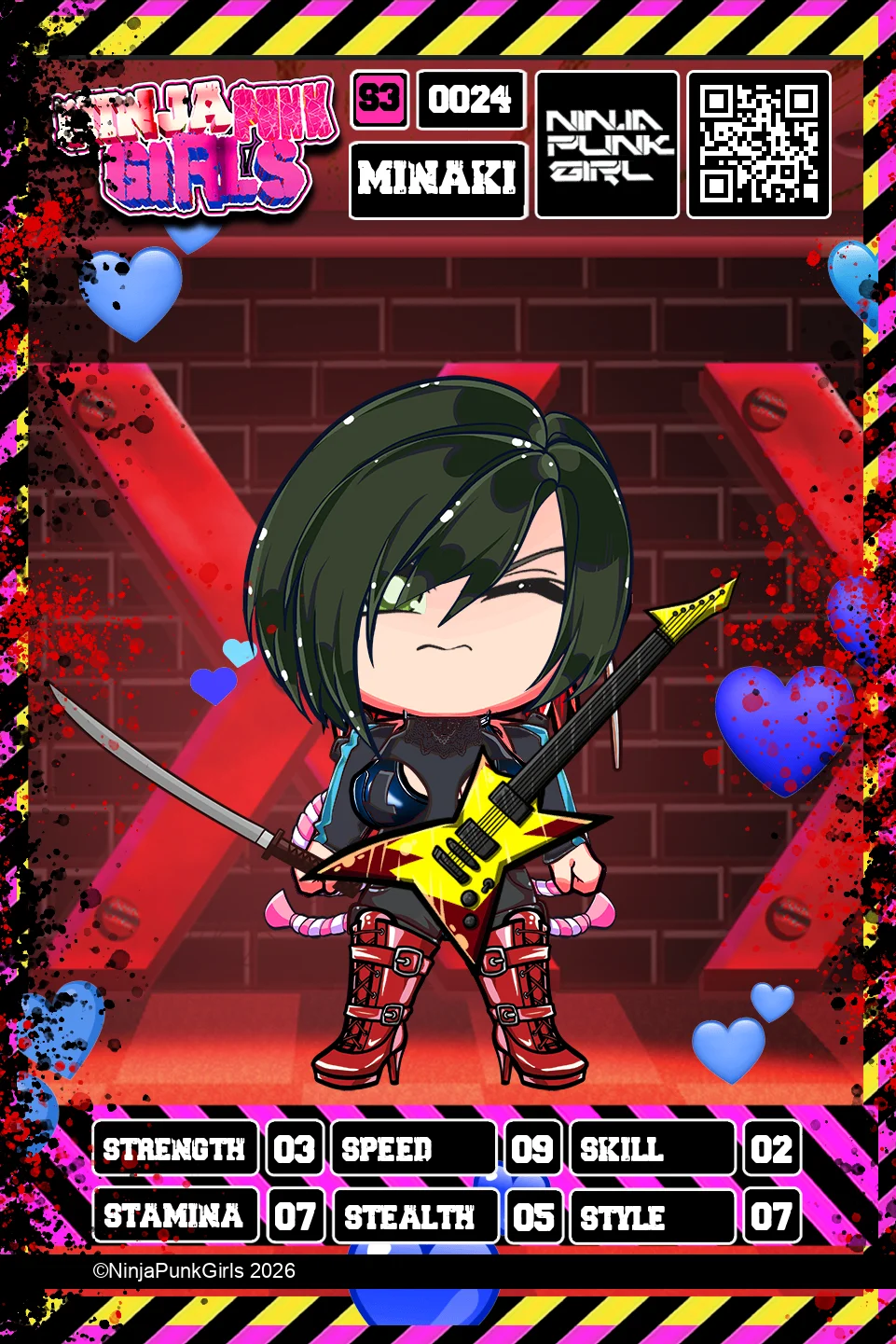 Rebuilt card #0024 Minaki