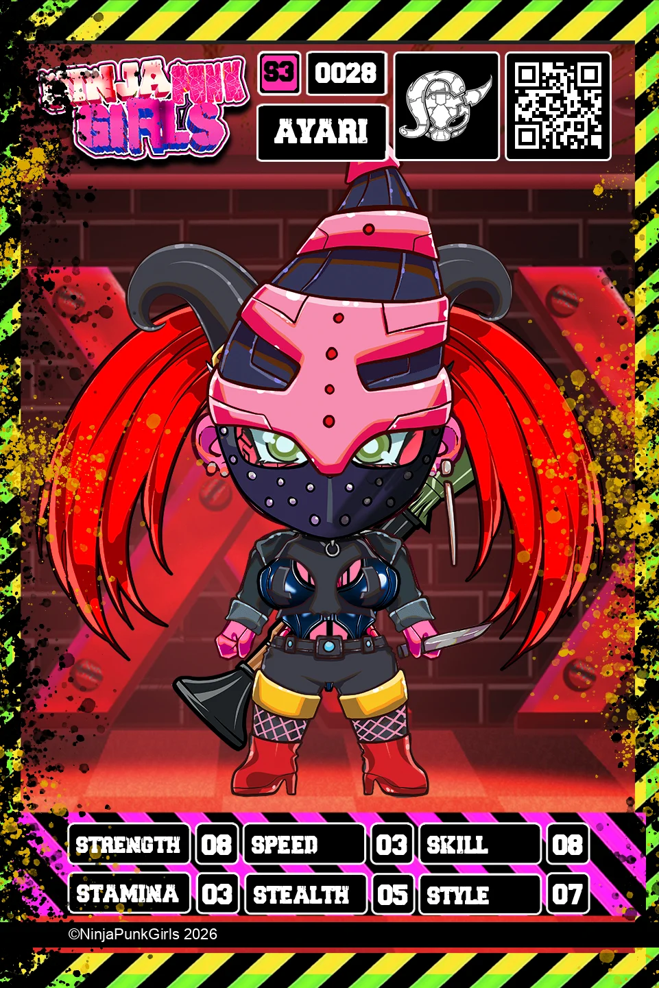 Rebuilt card #0028 Ayari