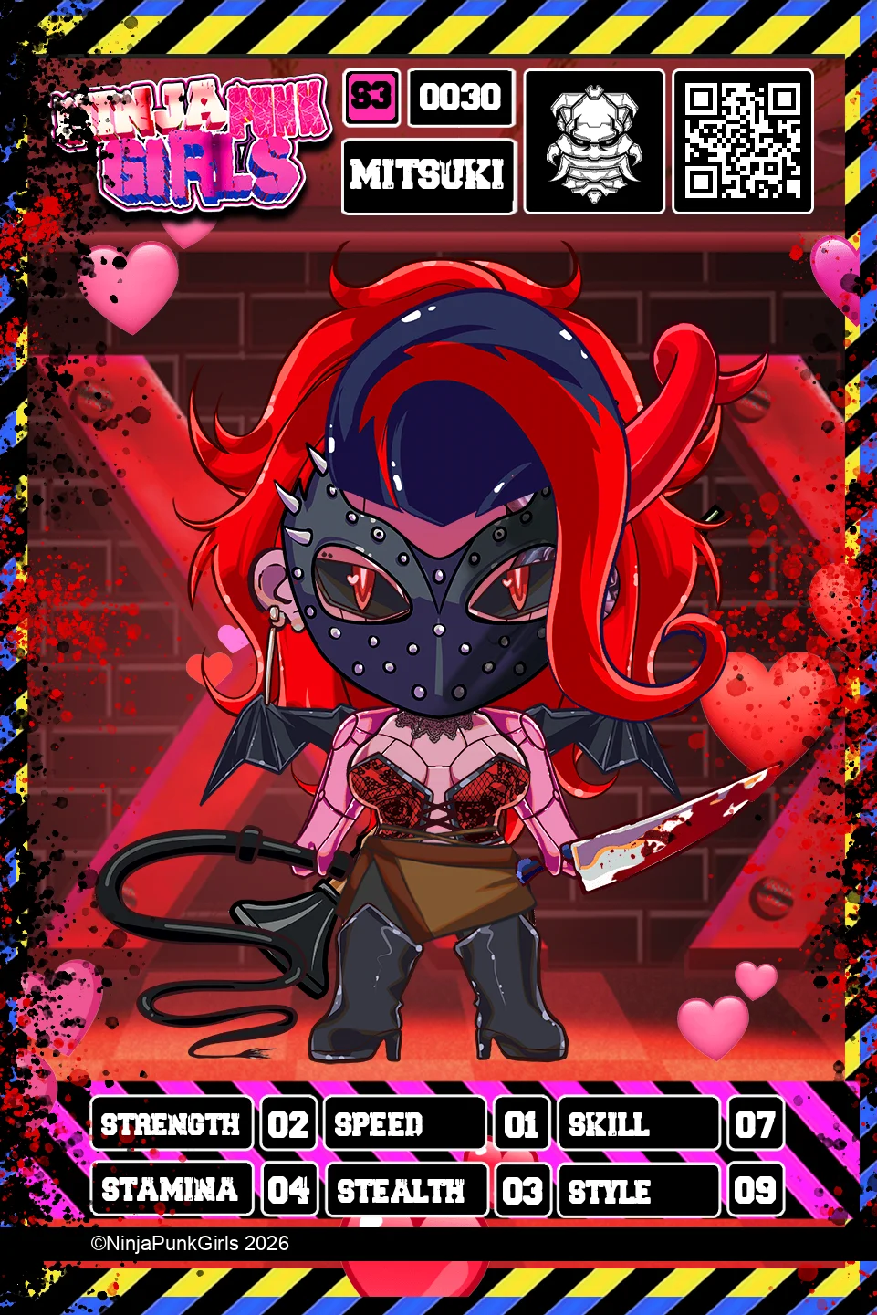 Rebuilt card #0030 Mitsuki