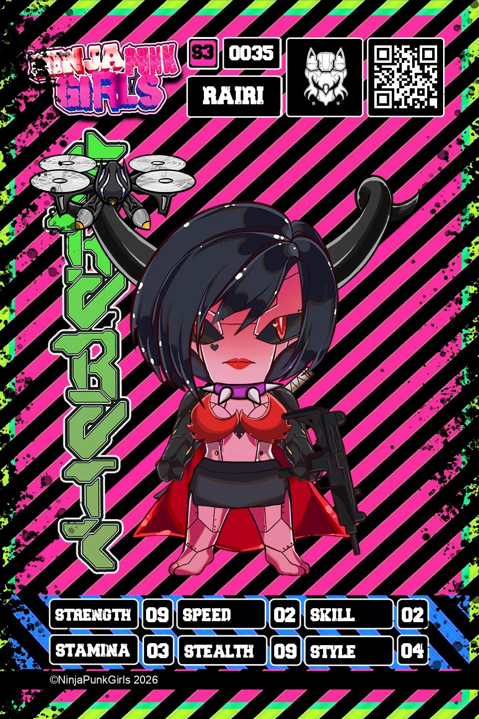 Rebuilt card #0035 Rairi