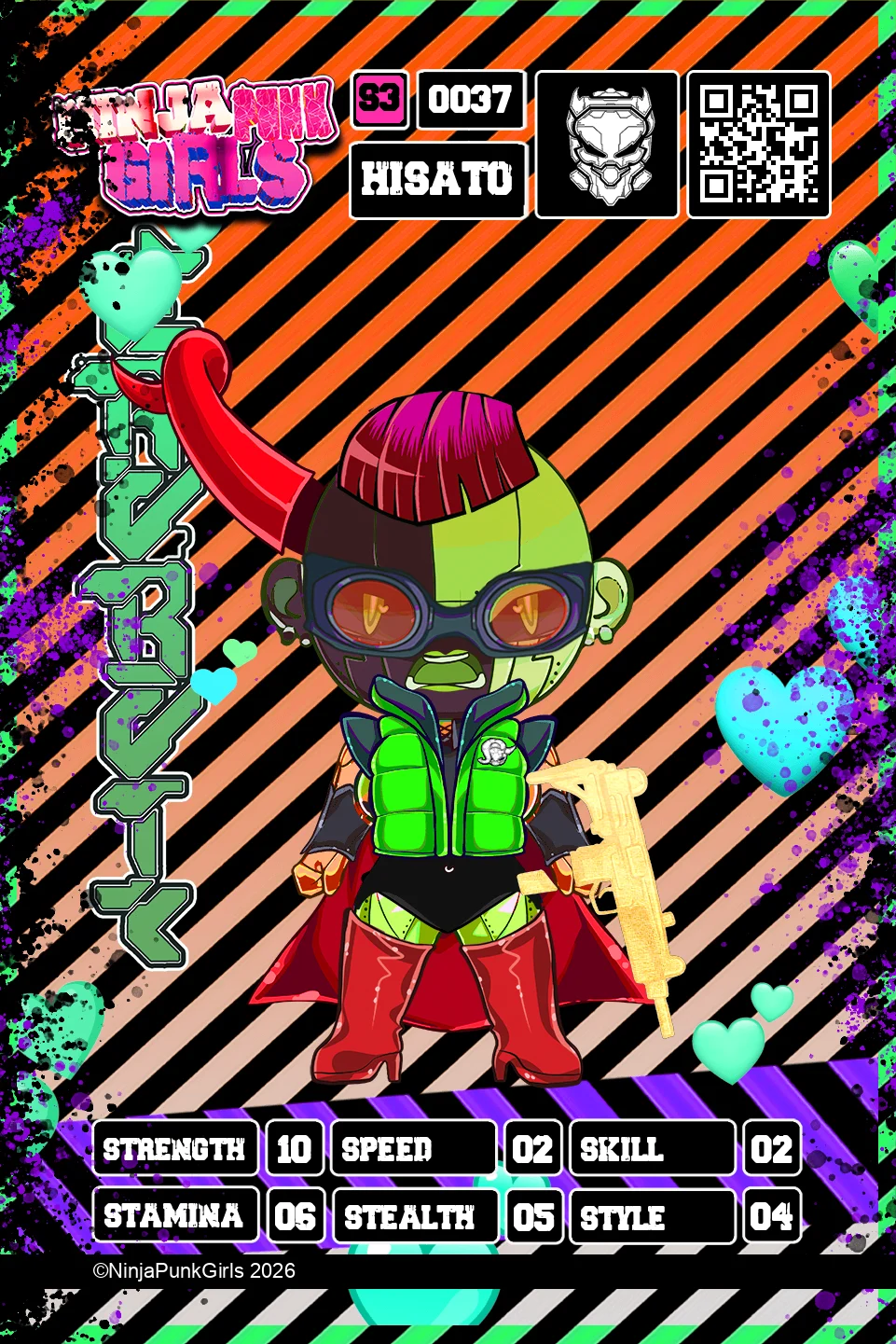 Rebuilt card #0037 Hisato