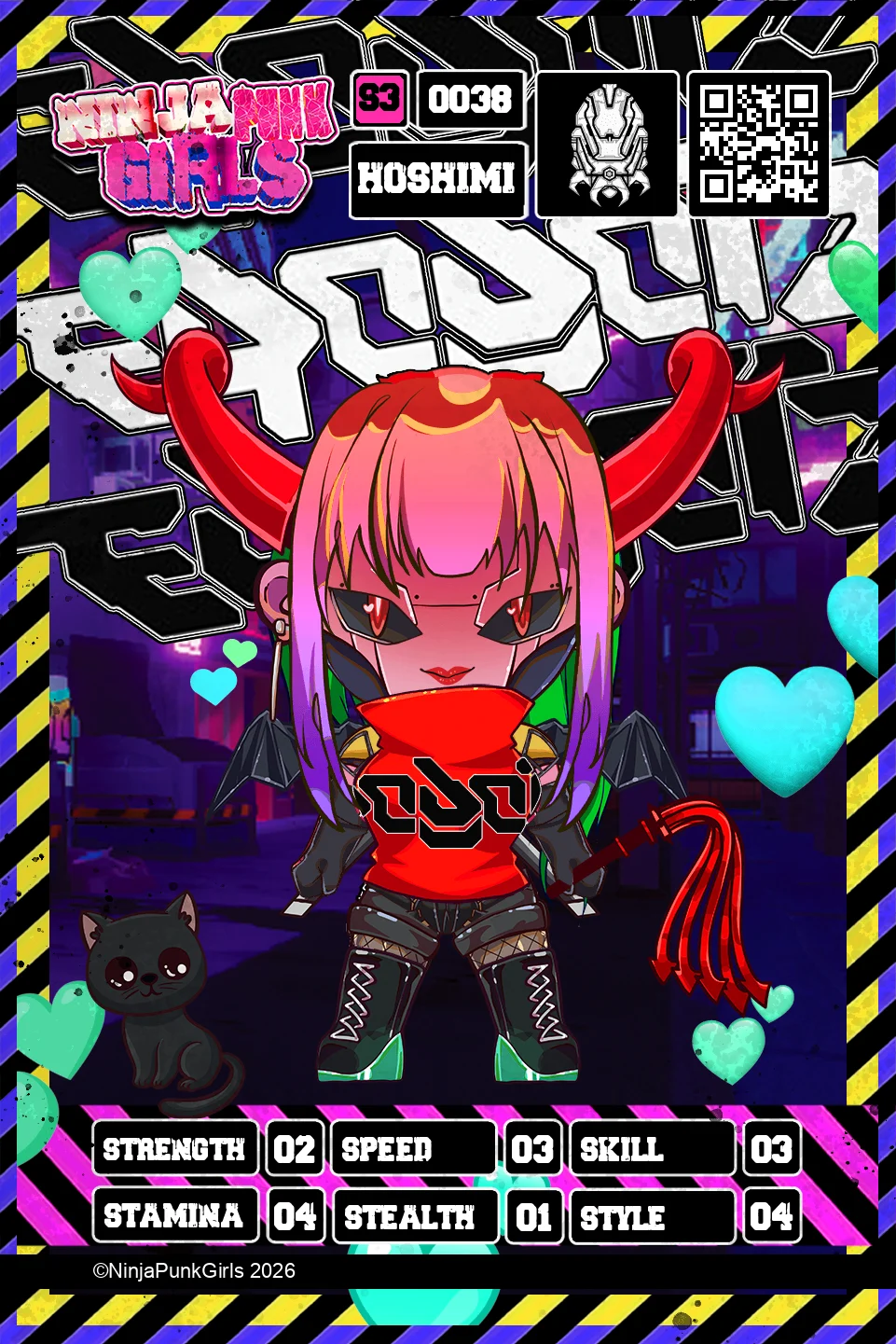 Rebuilt card #0038 Hoshimi